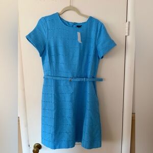Ann Taylor Vibrant Blue Mini Dress